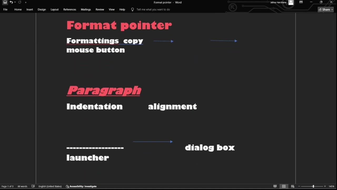 2026 O/L  ||  Word Processing Software  ||  LESSON 06