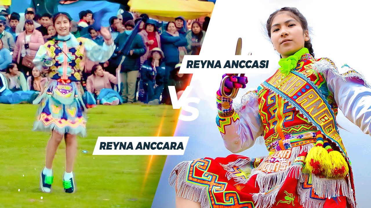 Reyna Anccasi vs Reyna Anccara / Danza de tijeras / Ahuaycha 2023 🔥
