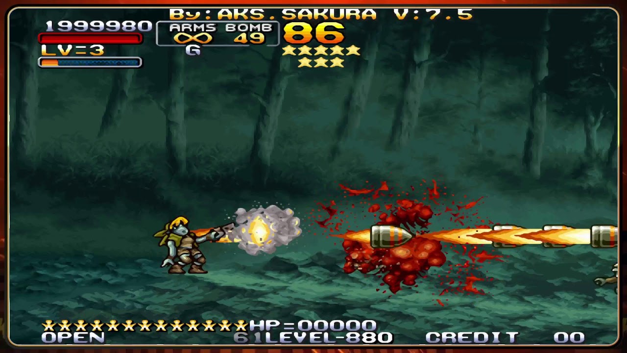 Metal Slug X Legend Unlimited Fire 7.5 #05 HORIZONTAL