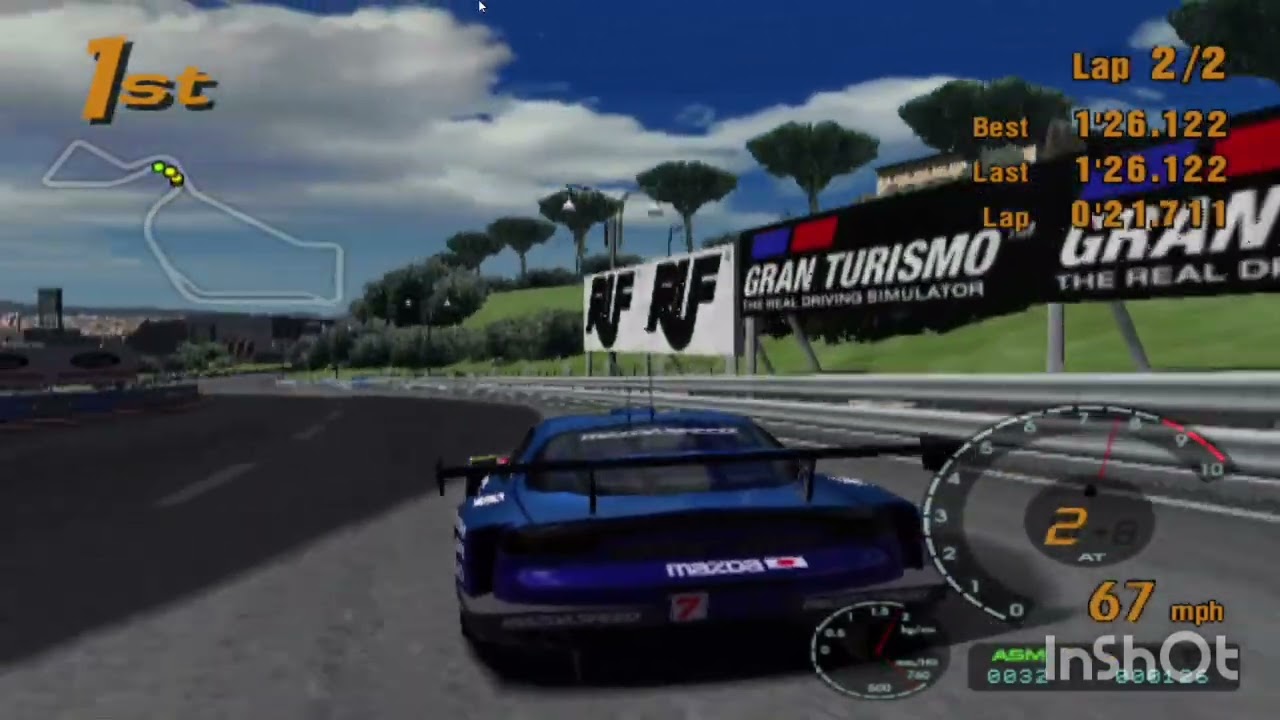 Gran Turismo 3 A-Spec PS2 The Romanian Empire Circuit 