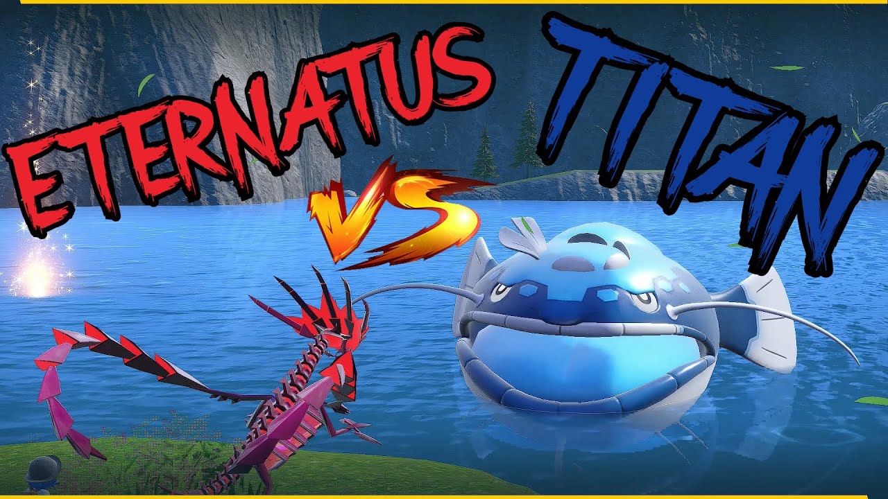 Titan vs Shiny Eternatus [Pokemon Scarlet and Violet]