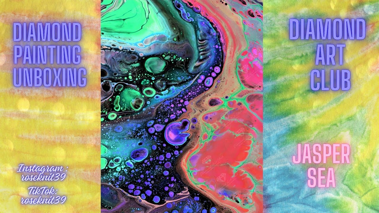 Ep 410: Diamond Painting Unboxing-Jasper Sea 