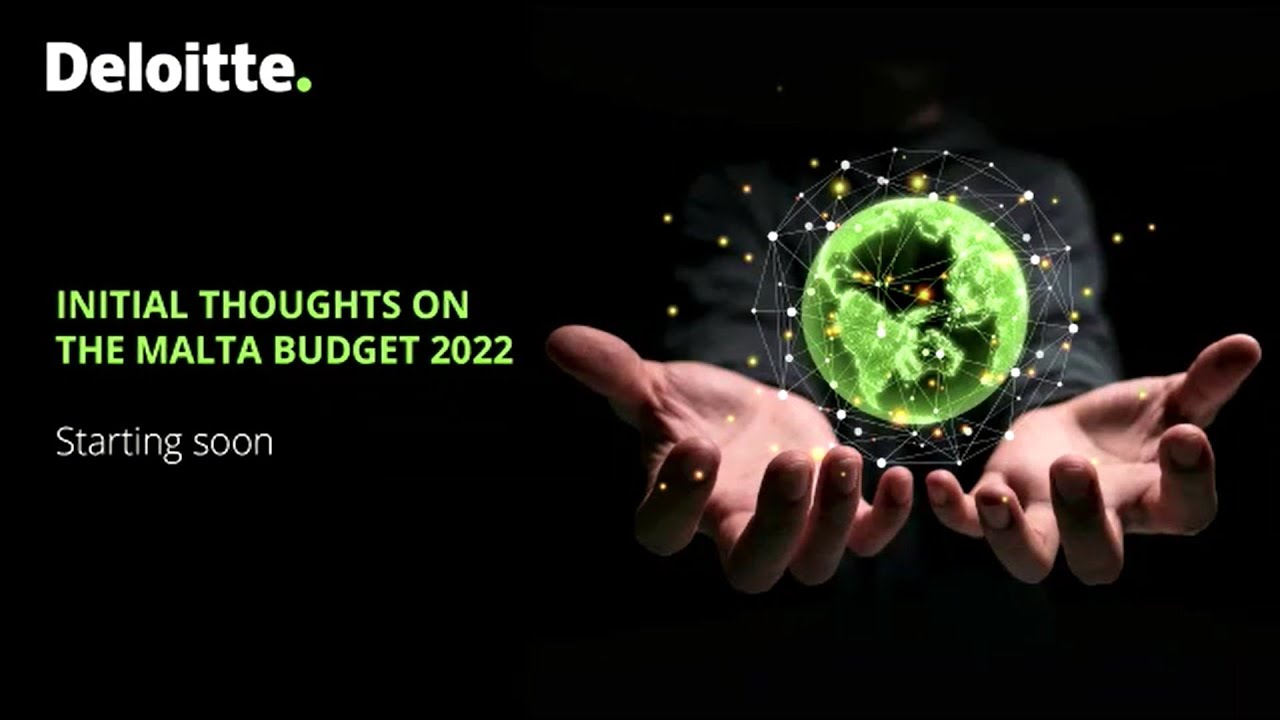 Deloitte Let's Talk | Road to Budget 2022 : Webinar livestream