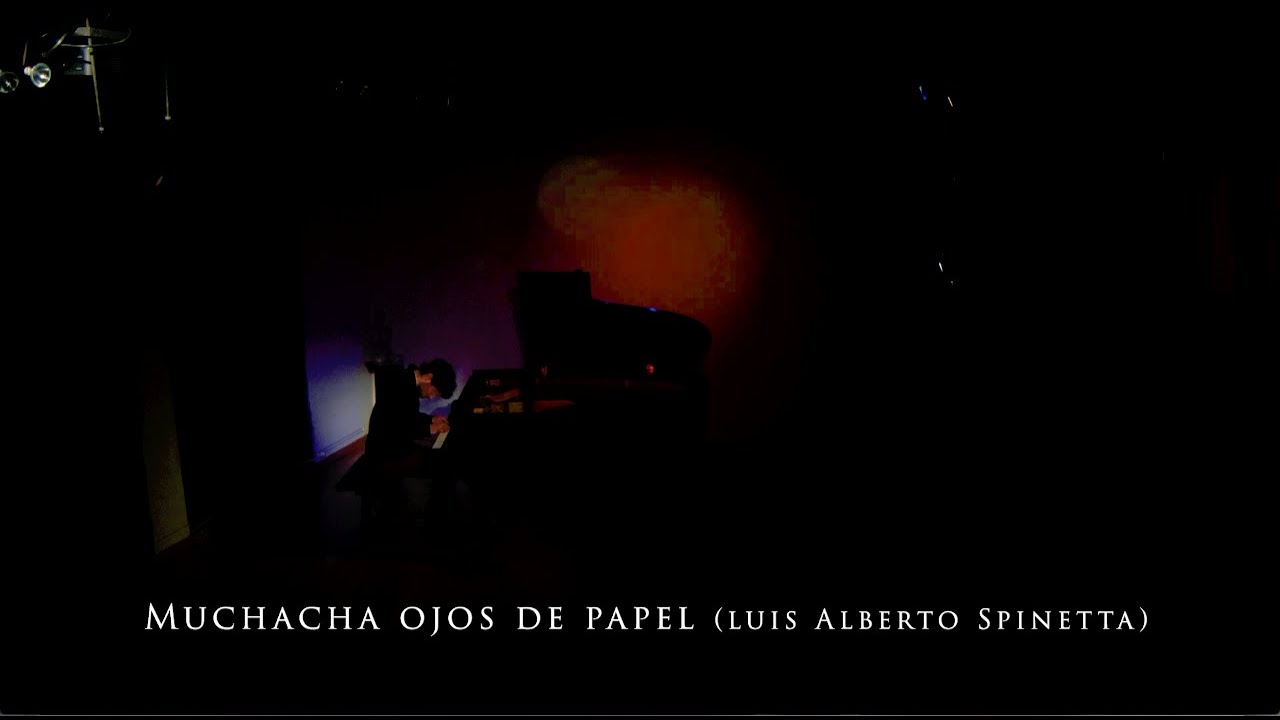 Muchacha ojos de papel (L.A. Spinetta) - Pablo Murgier - Piano Solo Paris Concert