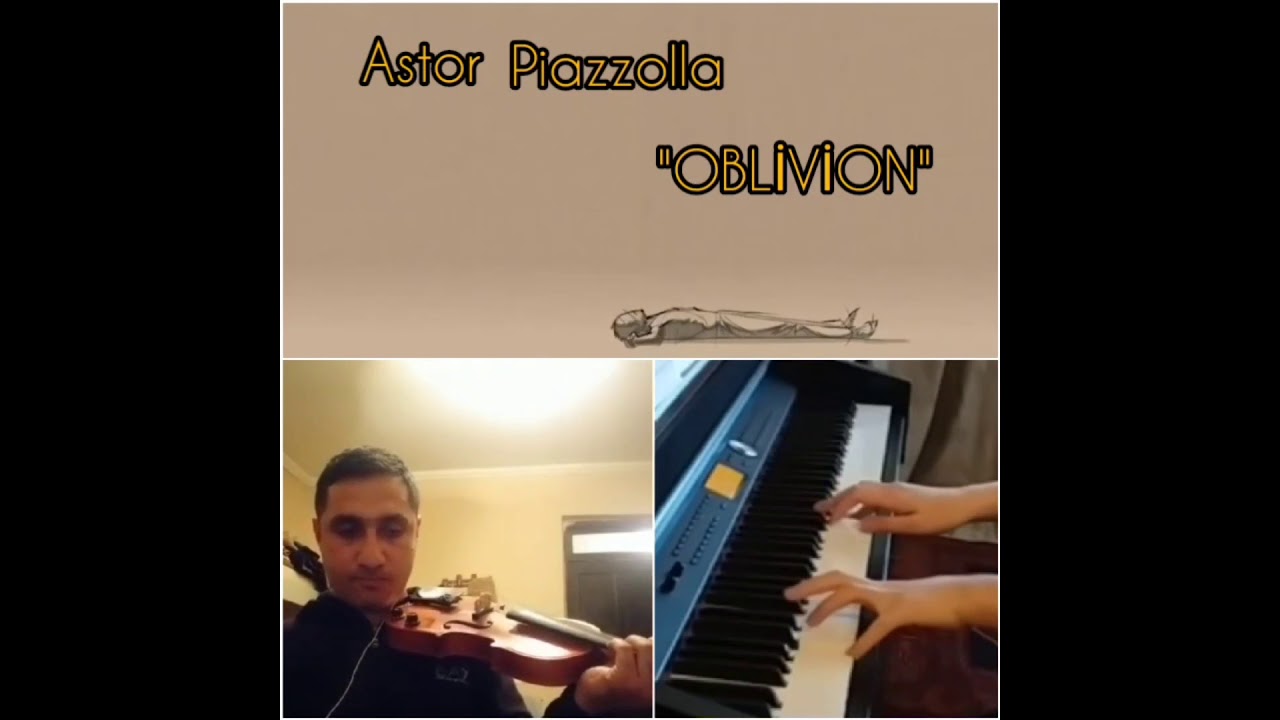 Astor Piazzolla - Oblivion #violin #piano #tango #lirika #oblivion