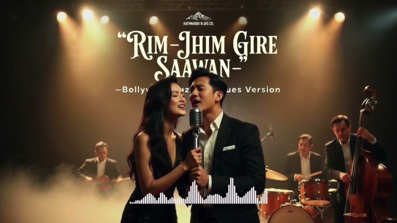 Rim-Jhim Gire Saawan | Blues Jazz Version | Rainy Night Guitar