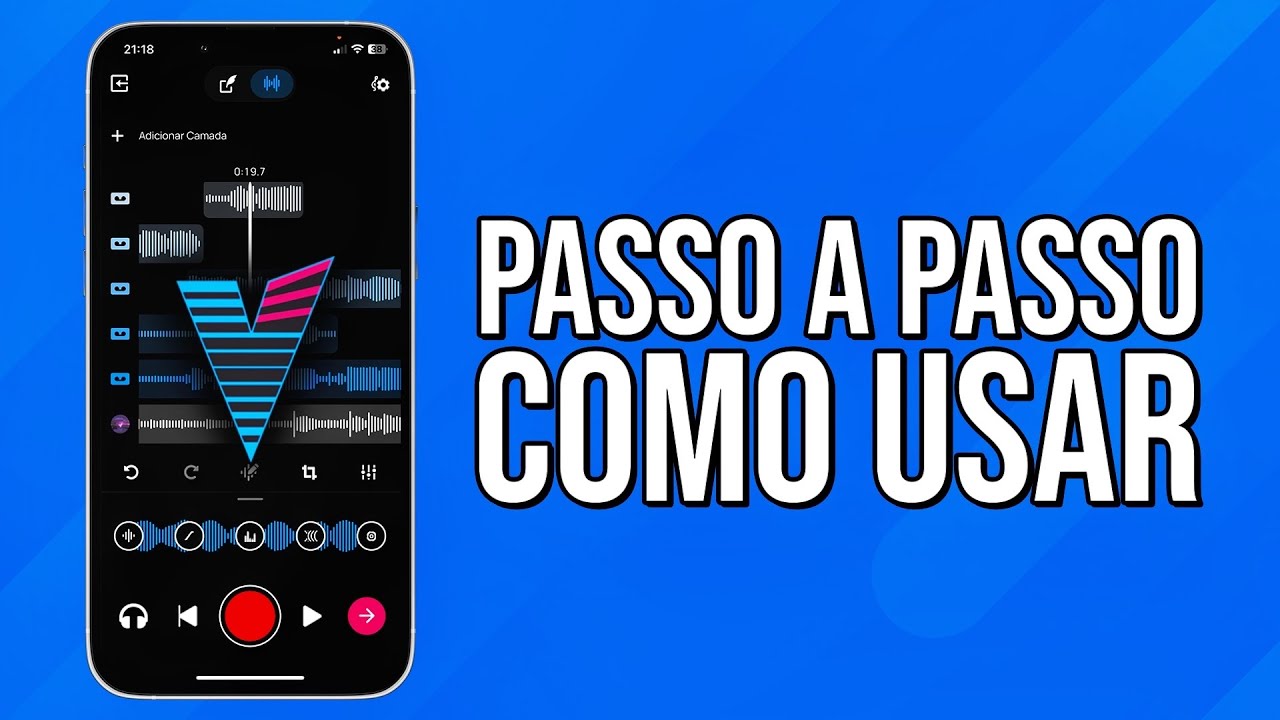 COMO USAR O VOLOCO? Grave MÚSICAS pelo CELULAR