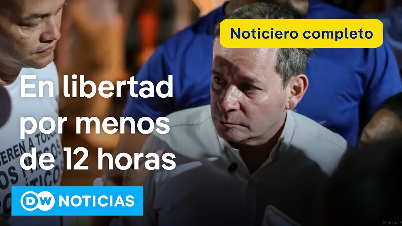 🔴DW Noticias 9 de febrero: Opositor venezolano es detenido nuevamente después de su excarcelación