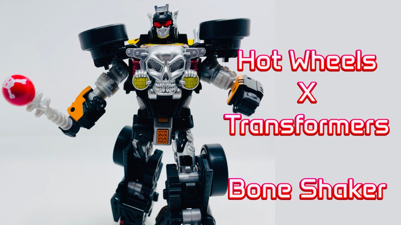 Трансформеры X Hot Wheels 2025: совместная модель Bone Shaker