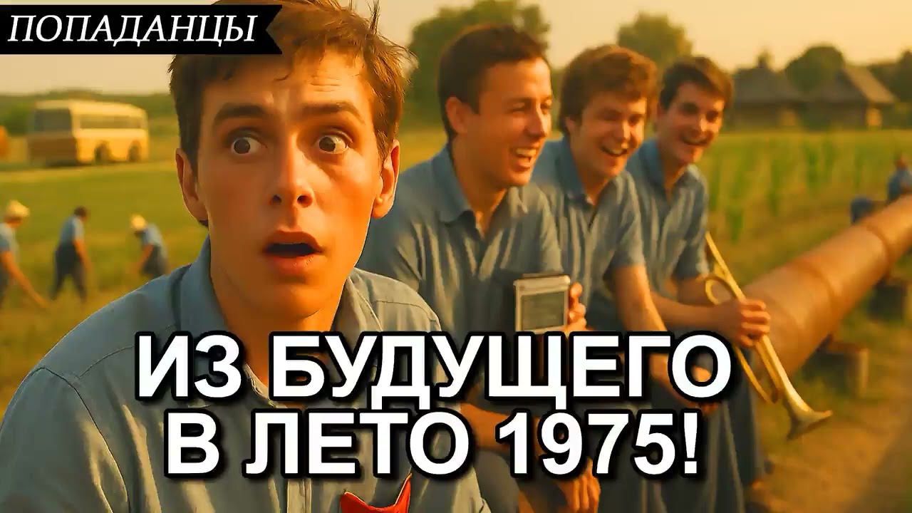 АУДИОКНИГА 🎧 ПОПАДАНЦЫ 😱 ИЗ БУДУЩЕГО В ЛЕТО 1975