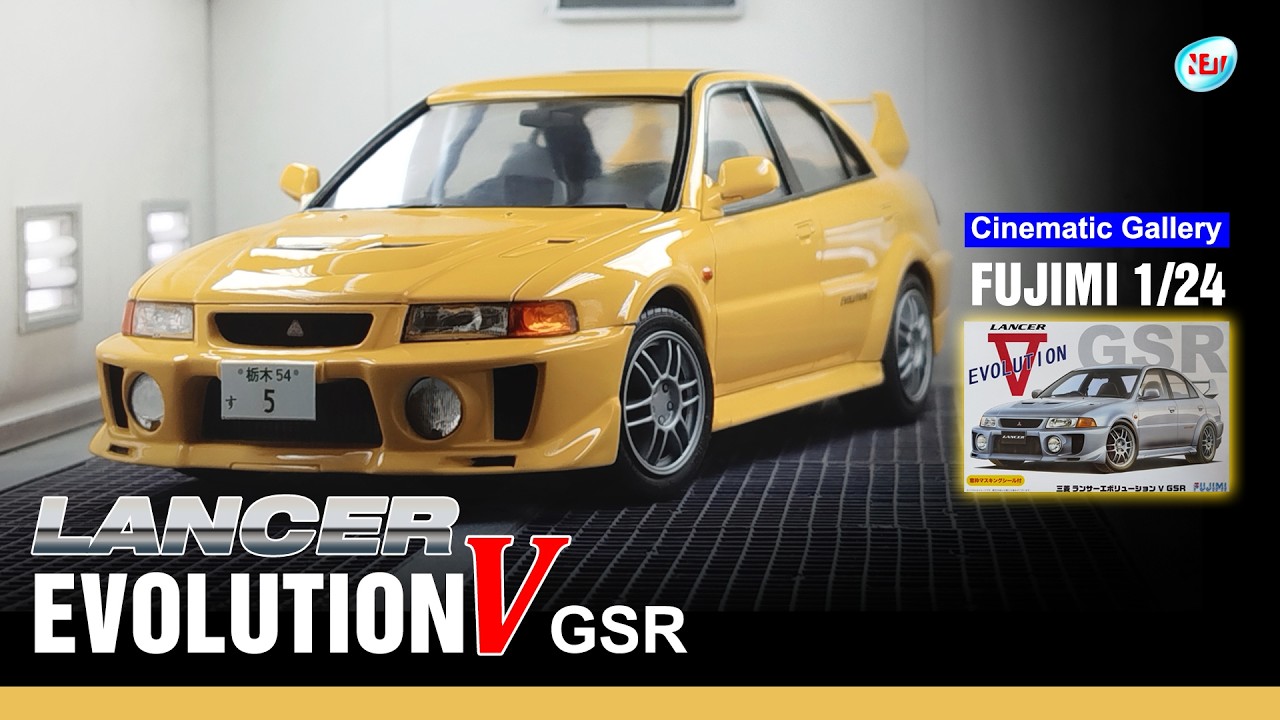 Lancer Evolution V GSR | Model Showcase 1/24