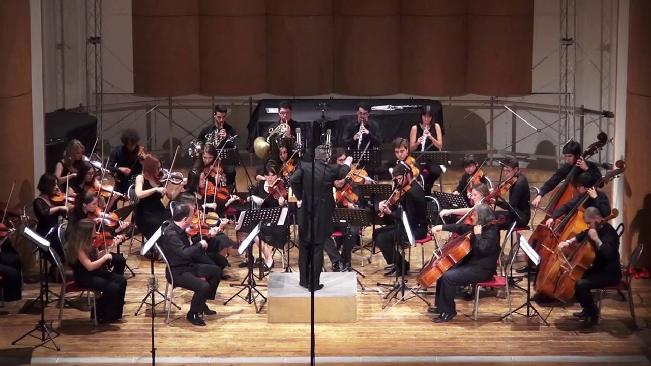 L. Boccherini: Sinfonia in Re magg. G490. Mihail Agafita; orchestra dell'ISSM L. Boccherini