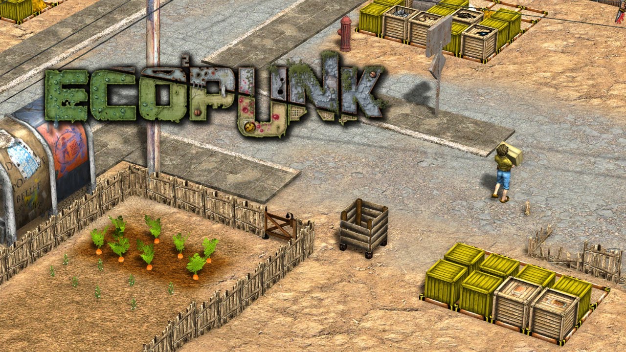 그린 프로젝트 후속작! 포스트 아포칼립스 세상 식민지 관리 게임 | 에코펑크 Ecopunk