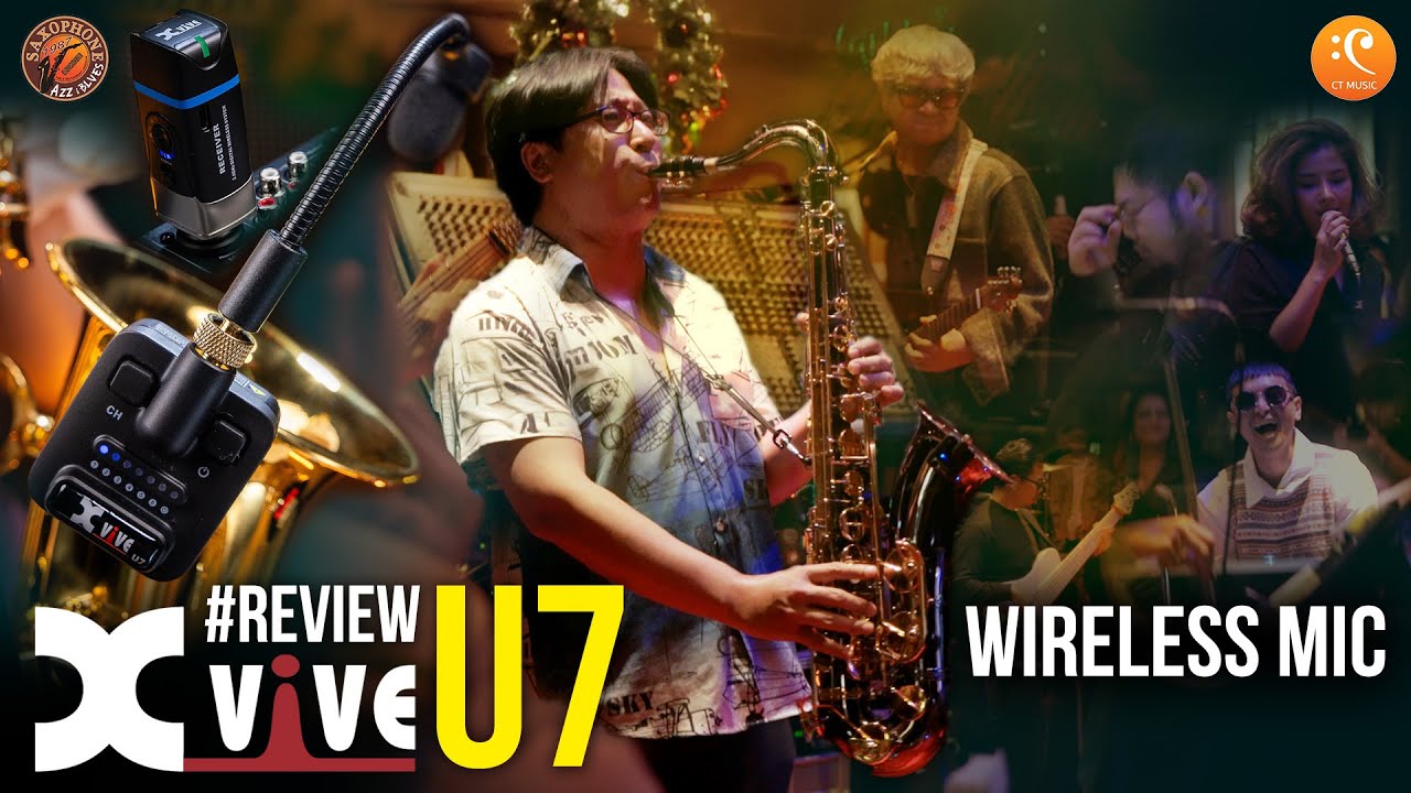 รีวิว Xvive U7 Wireless Microphone x Phrima's Band at Saxophone Pub