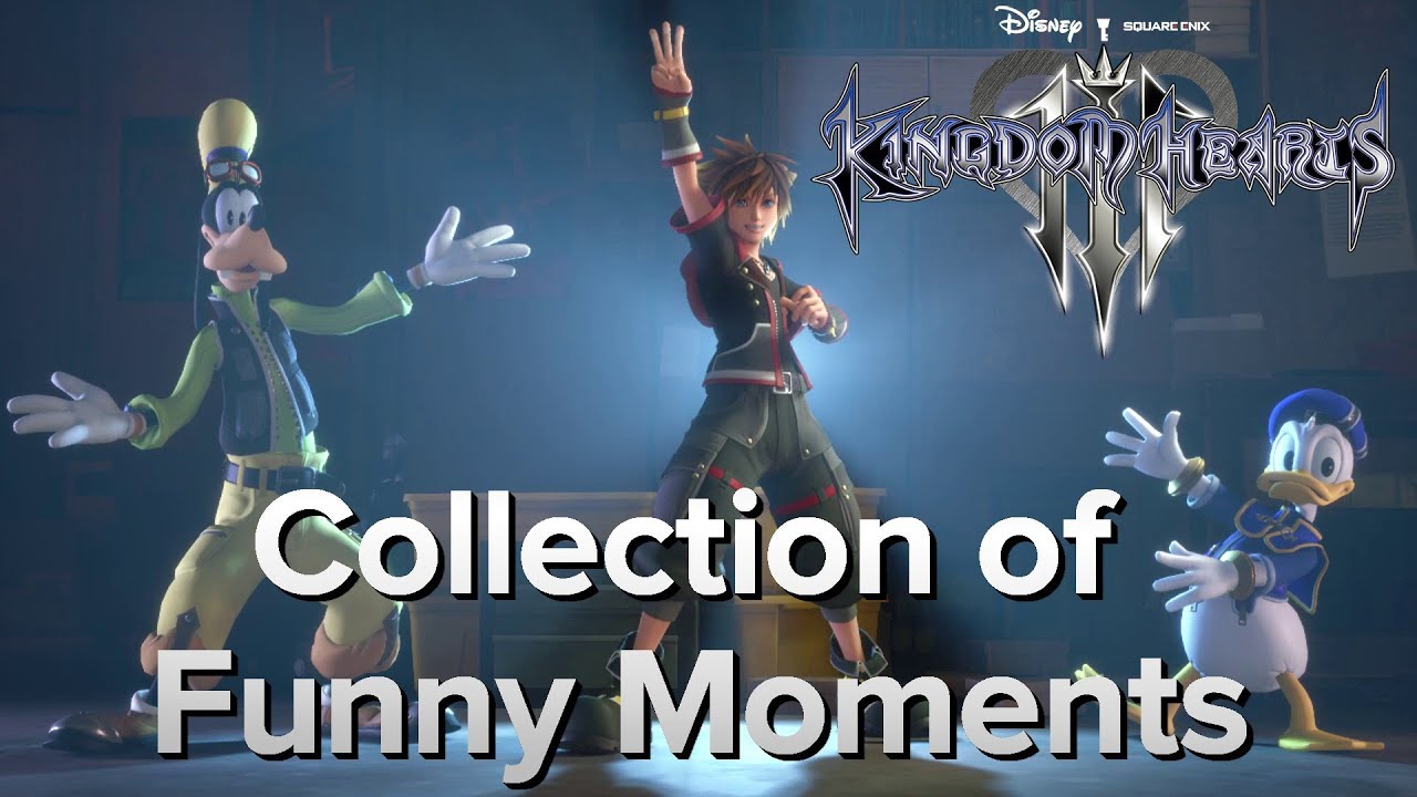 Смешные моменты в Kingdom Hearts 3