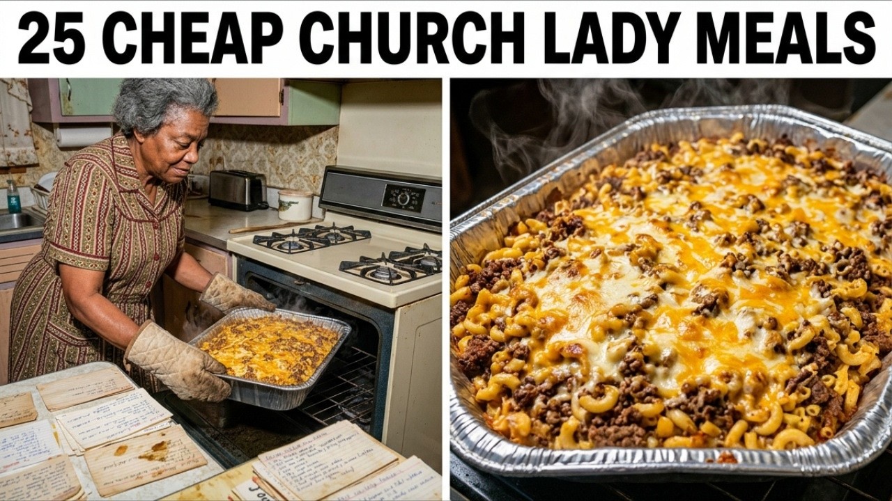 25 Cheap Church Lady Meals That Fed 50 People for Almost Nothing