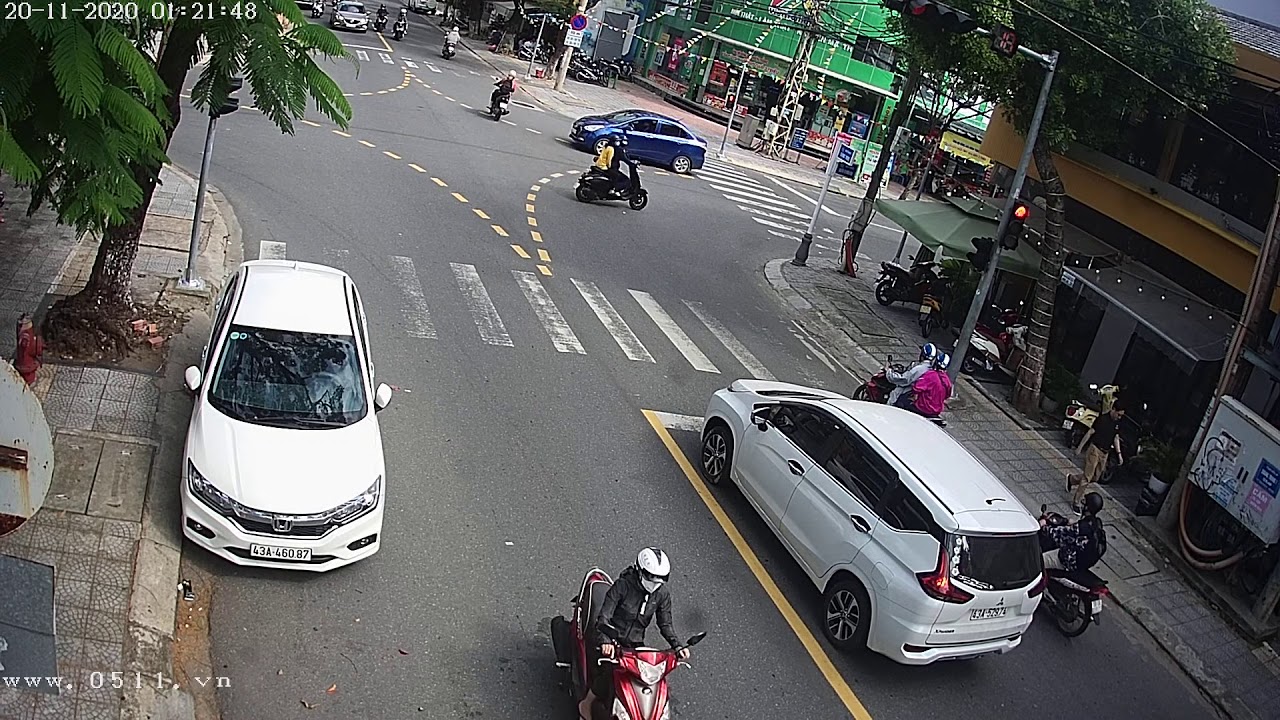 Camera Ng&atilde; Tư Quang Trung - Nguyễn Thị Minh Khai Đ&agrave; Nẵng chiều 20/11/2020 12h35-14h35