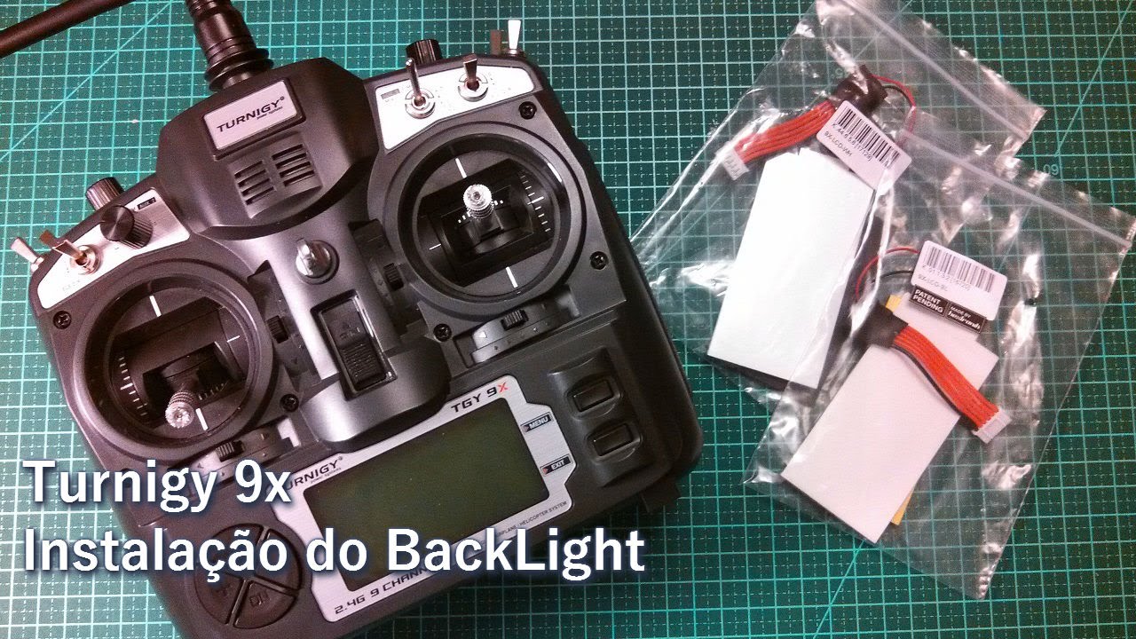 Turnigy 9x - Instalação do BackLight