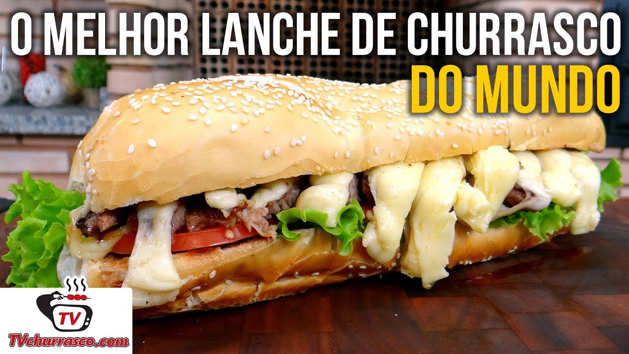 Como Fazer O Melhor Lanche de Churrasco do Mundo - Tv Churrasco