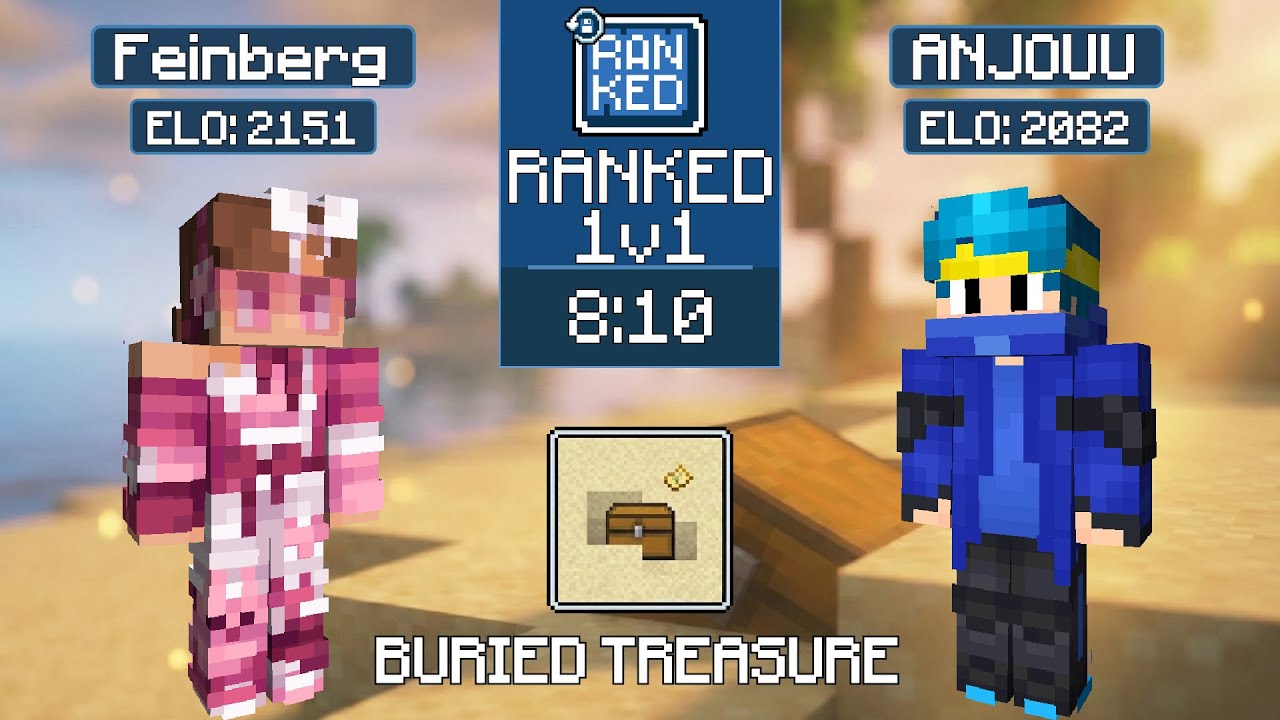 Feinberg vs ANJOUU | MCSR Ranked | Buried Treasure Seed