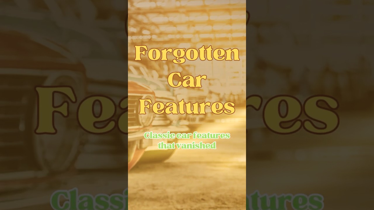 Popular Classic Car Features You Don&rsquo;t See Anymore #carreview #classiccars #autoenthusiasts