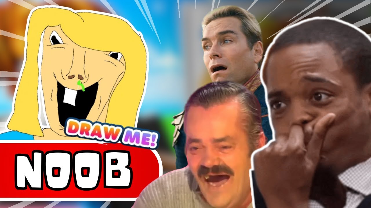 Noob Plays Draw Me on Roblox
