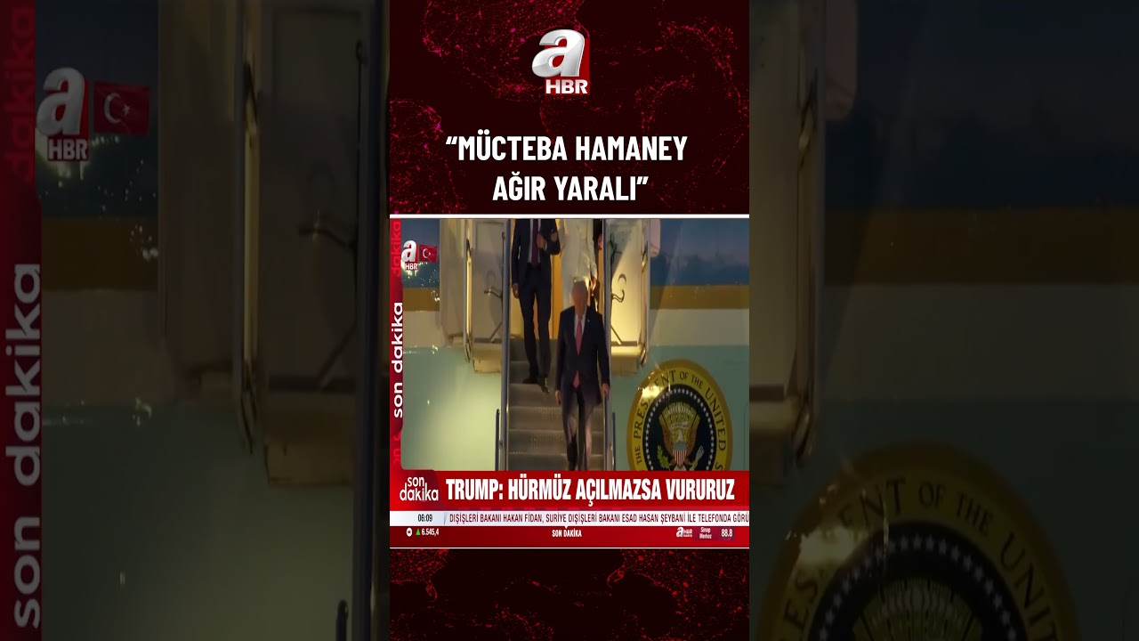 Trump: M&uuml;cteba Hamaney hayatta ama ağır yaralı! | A Haber