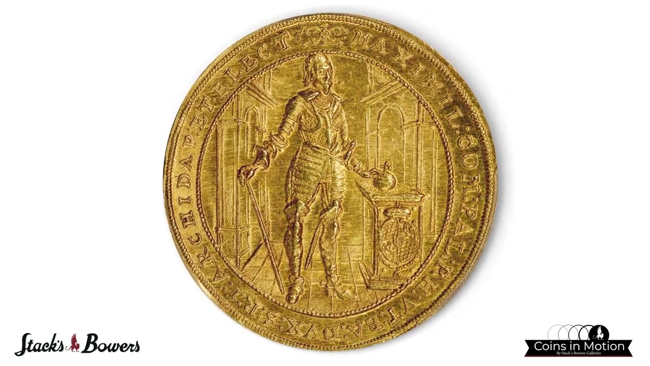 GERMANY. Bavaria. 5 Ducats, 1640. Munich Mint. Maximilian I. PCGS MS-64+.