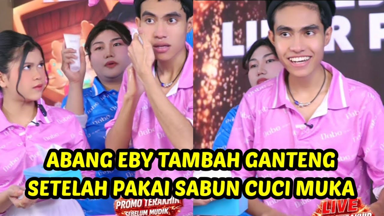 Zahra sebut abang eby tambah ganteng setelah pakai sabun cuci muka