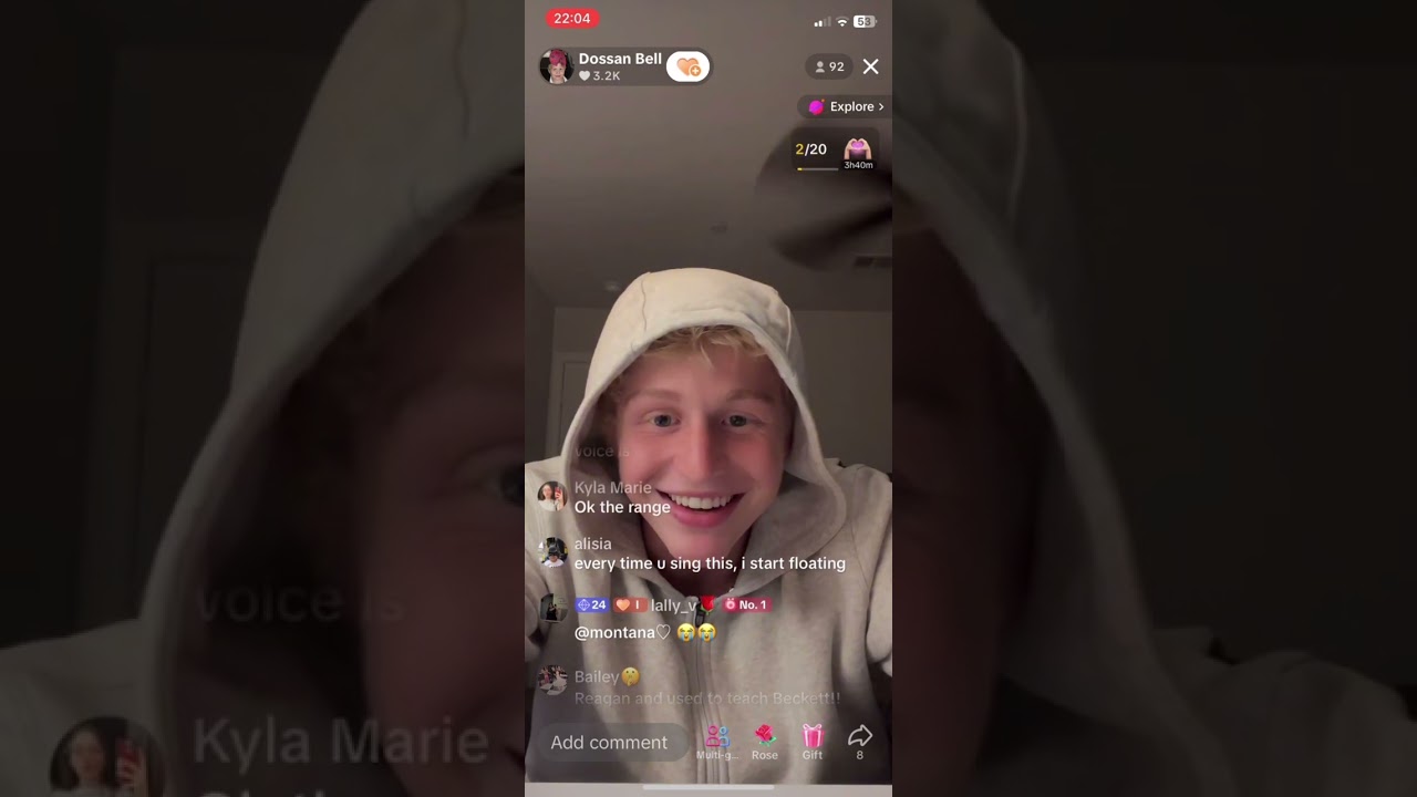 Dossan Bell TikTok live // September 12, 2024