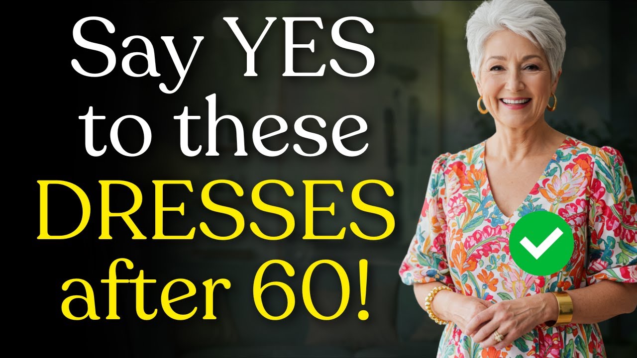 These Are the 9 Dresses That Flatter Women Over 60 the Most
