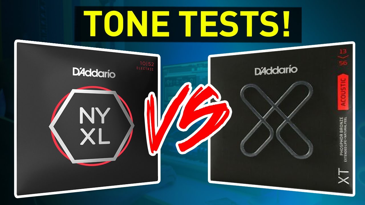 Daddario NYXL против XT &mdash; сравнение и анализ тонов!