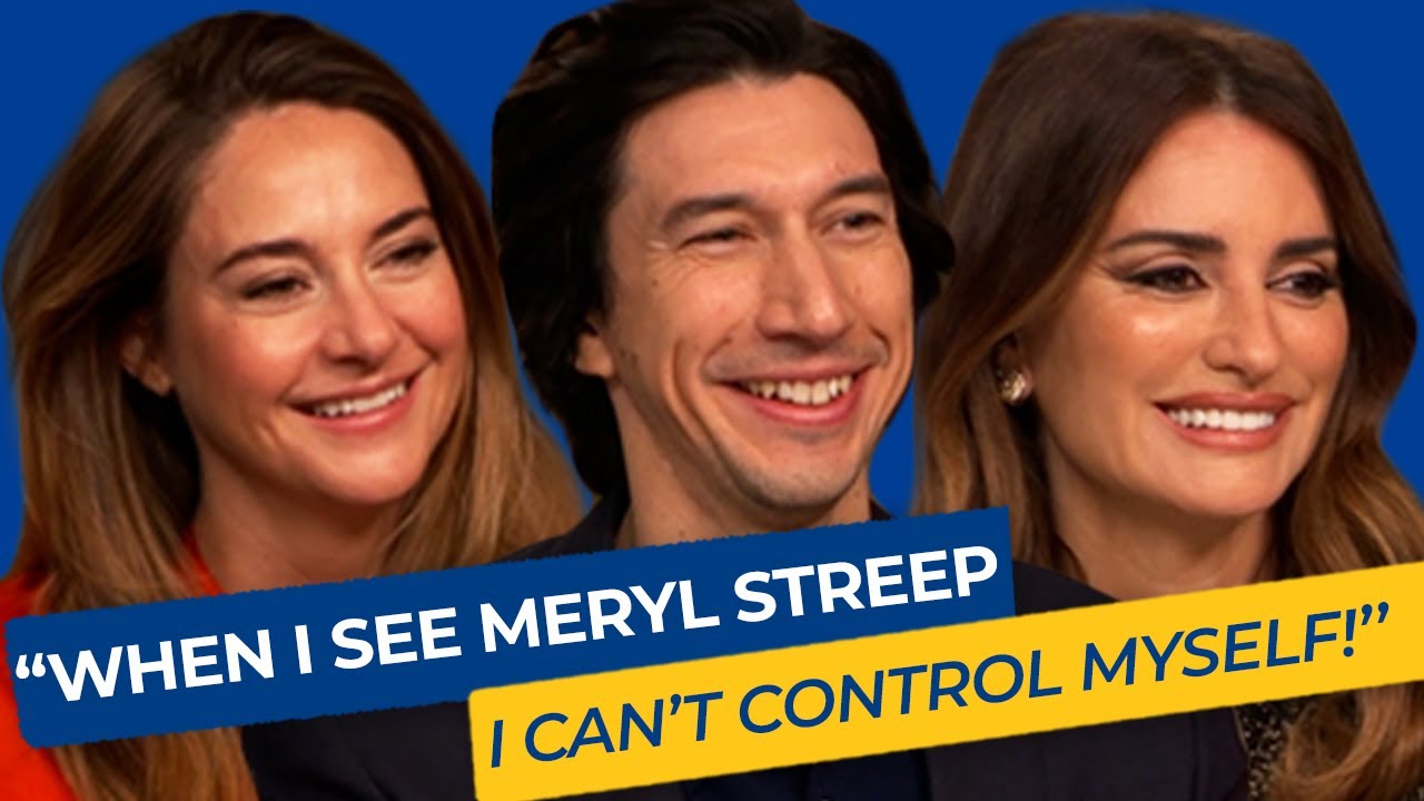 Adam Driver Teases Penelope Cruz That She Was Starstruck By Him 😂 | Ferrari