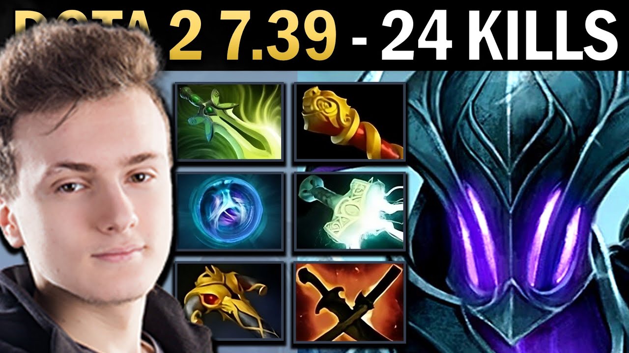 Игровой процесс Razor: Miracle с 24 убийствами и Мьёльниром — Dota 7.39