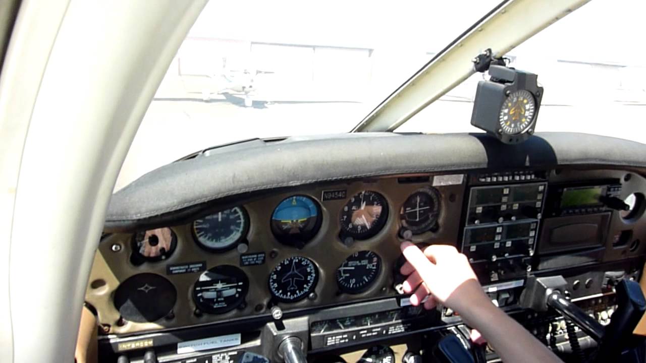 Piper Warrior Start-up Solo