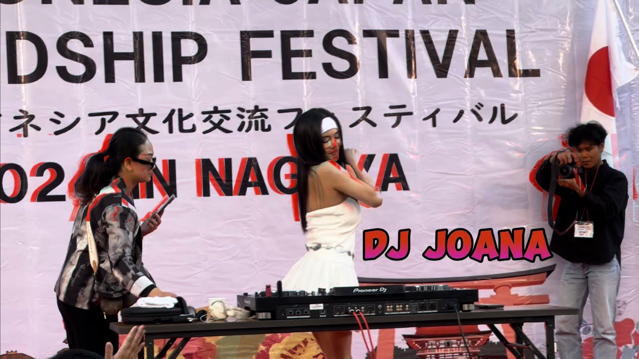 INDONESIA JAPAN FRIENDSHIP FESTIVAL 2024 NAGOYA - DJ JOANA🔥#romizfm #magangjepang #vlog #anakrantau