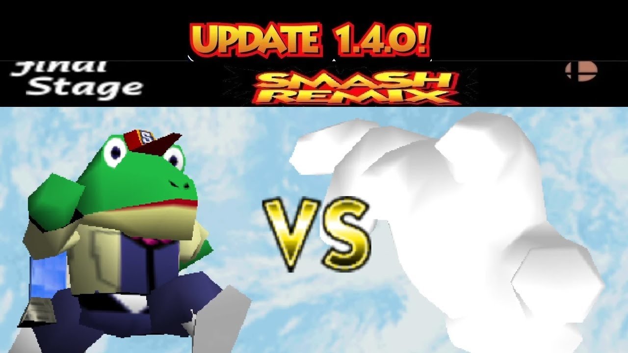 Super Smash Bros 64 Remix Slippy Toad Gameplay