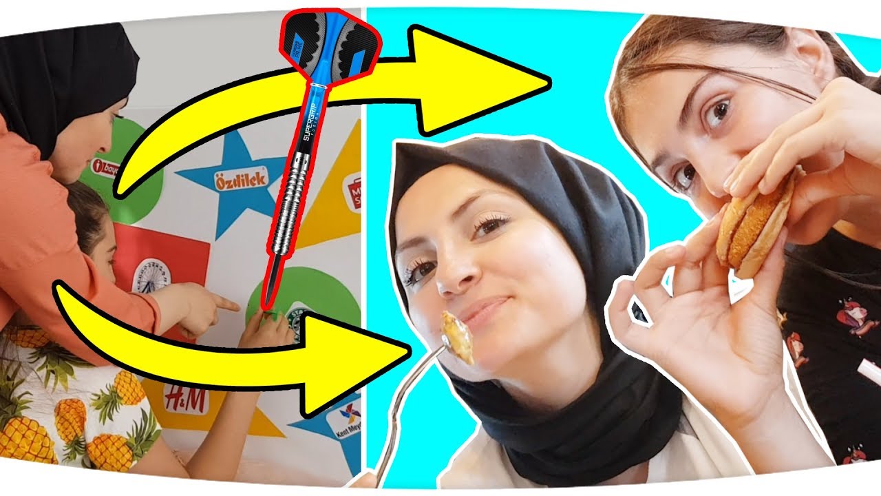 NE ÇIKARSA AL DART Challenge!! Throwing Darts at a Map & BUYING Whatever it Lands On - Challenge!!!