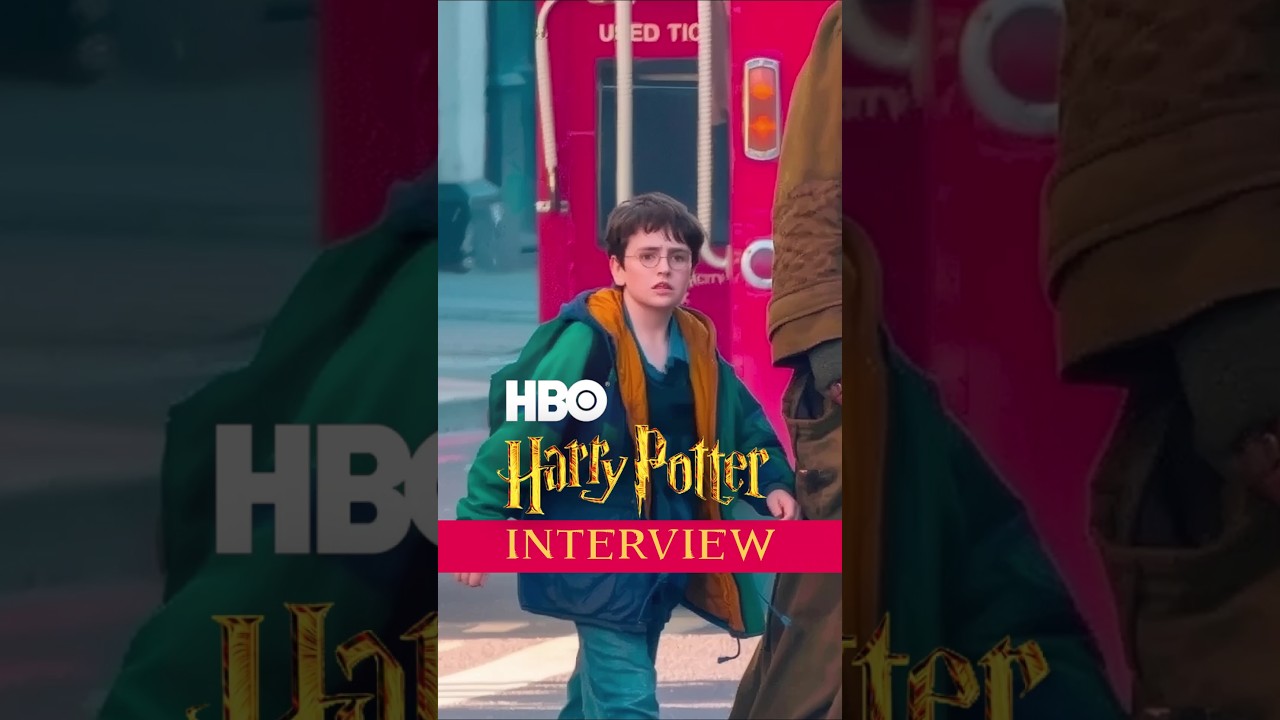 Dominic McLaughlin shares his first moment as Harry Potter! 💫 #harrypotter