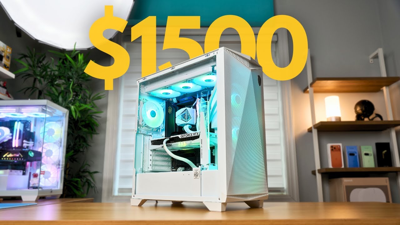 Собираем лучший игровой ПК в эстетичном белом цвете за 1500 долларов!