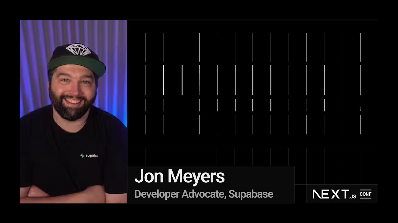 Efficiency at scale with Next.js and Supabase (Jon Meyers)