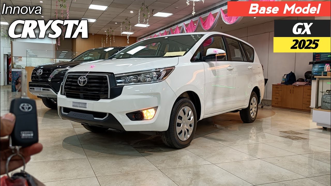 Toyota Innova Crysta GX Base Model 2025 ❣️| King of Mpv Cars !! Price • Features !! Crysta Review 😍|