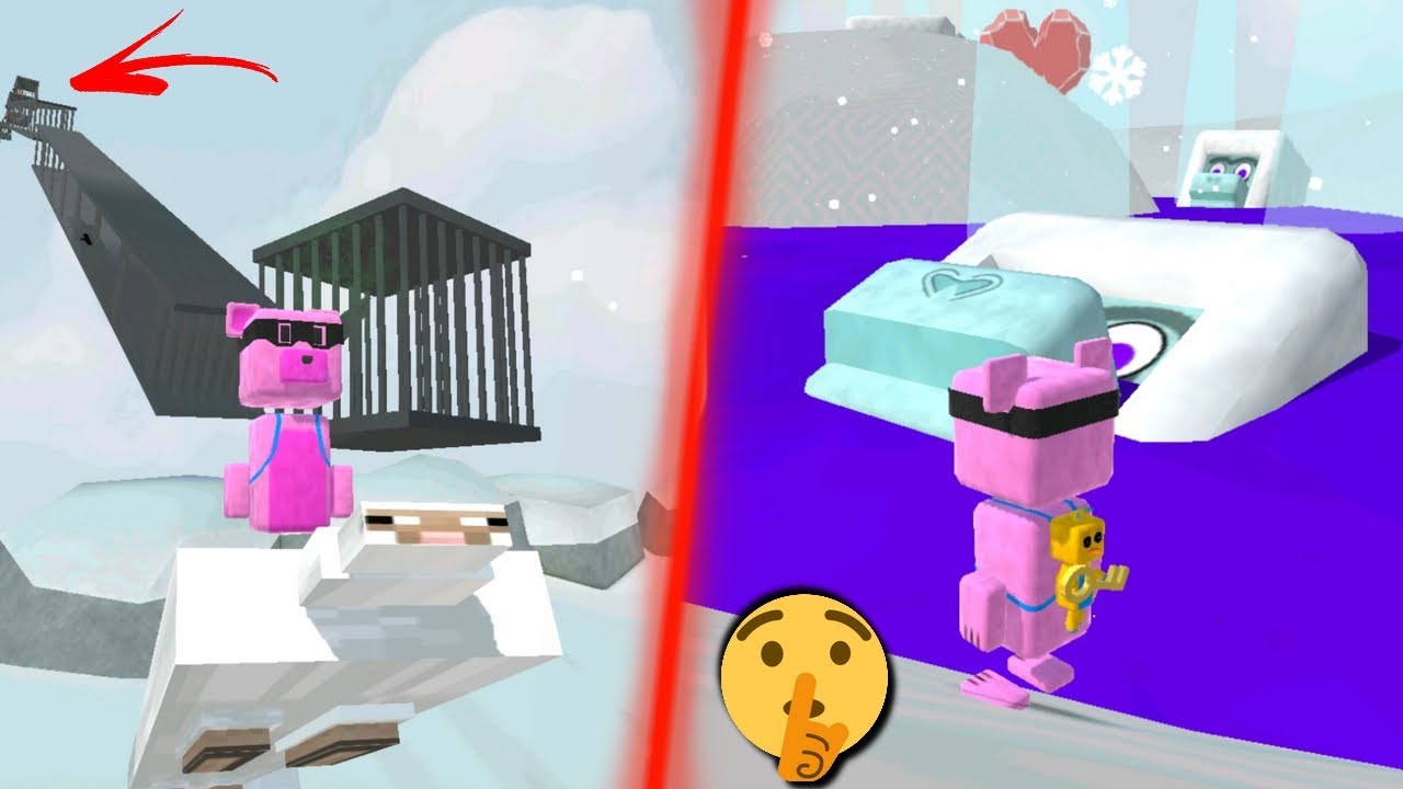 Jogo do urso, O SEGREDO DO YETI, histórias, super bear adventure, parkour vale nevado, UPDATE 10 5,