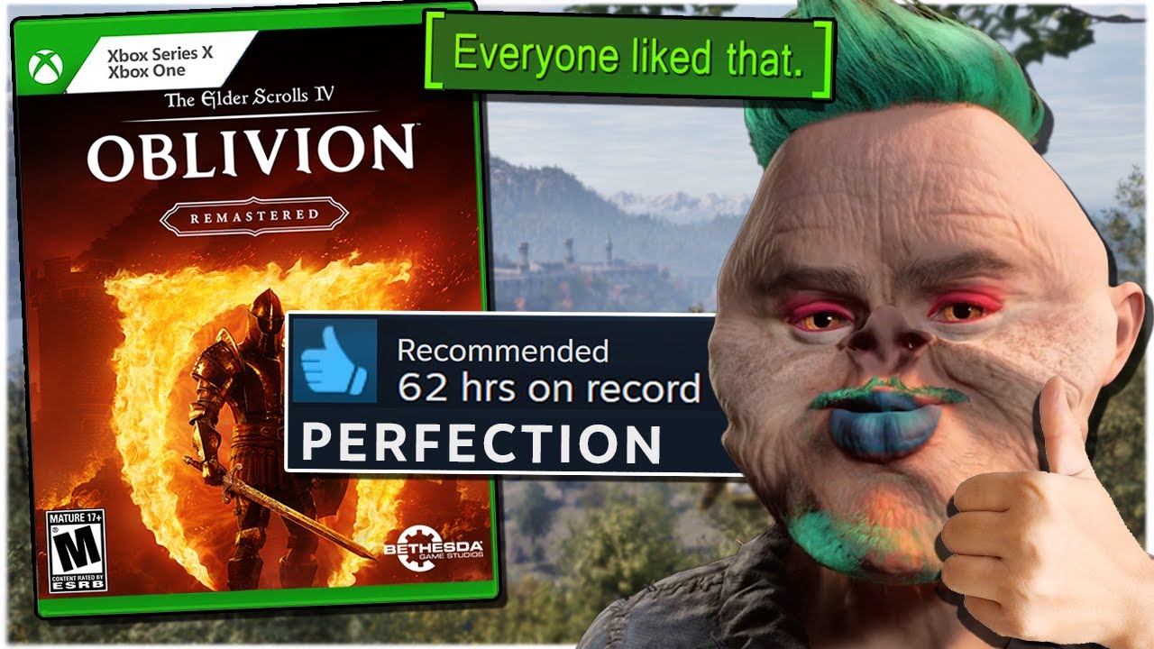 Oblivion Remastered is UNBELIEVABLY Perfect