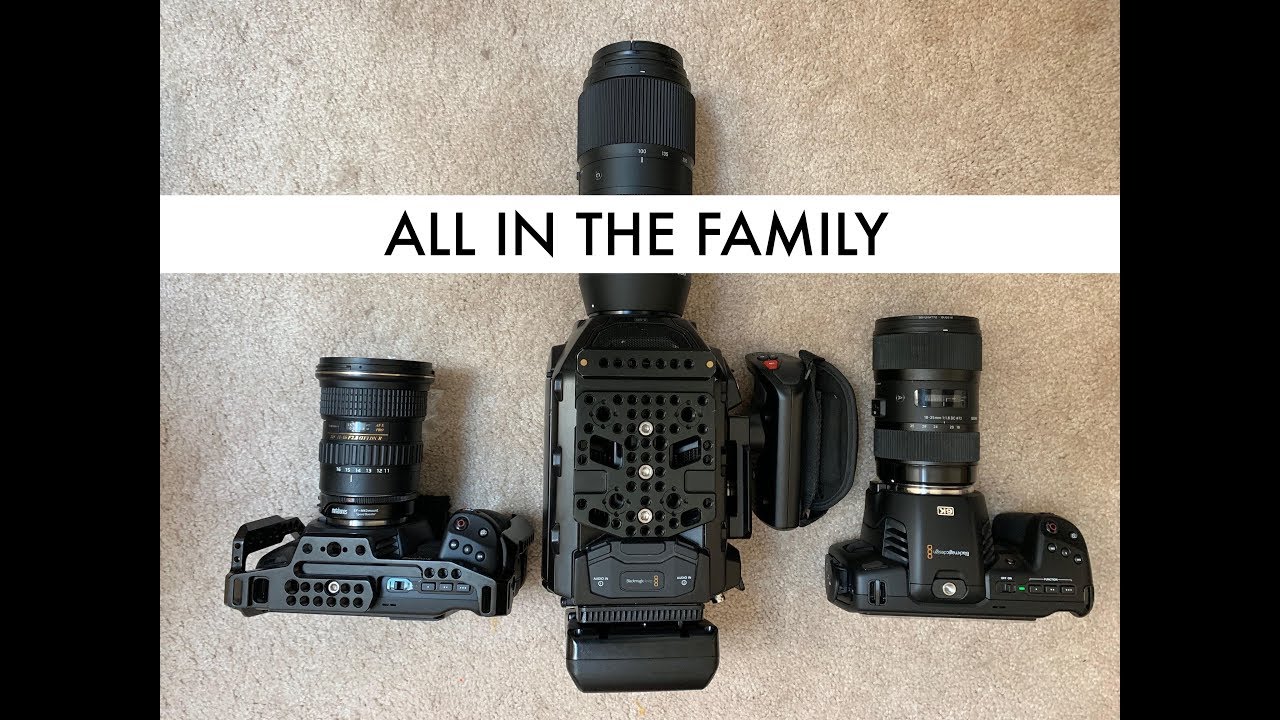 Pocket 4K + 6K + URSA Mini 4.6k