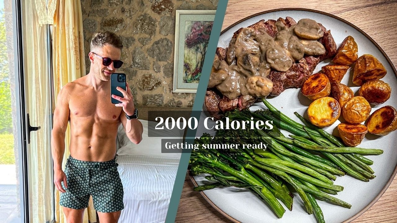 What I Eat in a Day on 2000 Calories | Summer Cut
