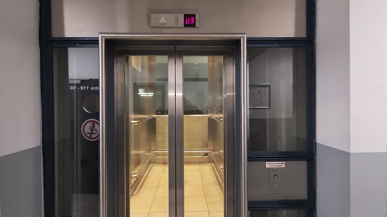 1996 Kone Hydraulic Elevator in Erfurt - Glass Elevator