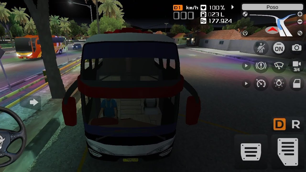Dangerous Dubai Road | Ep 12 | Bus Simulator Indonesia | The Gamer Sifat 