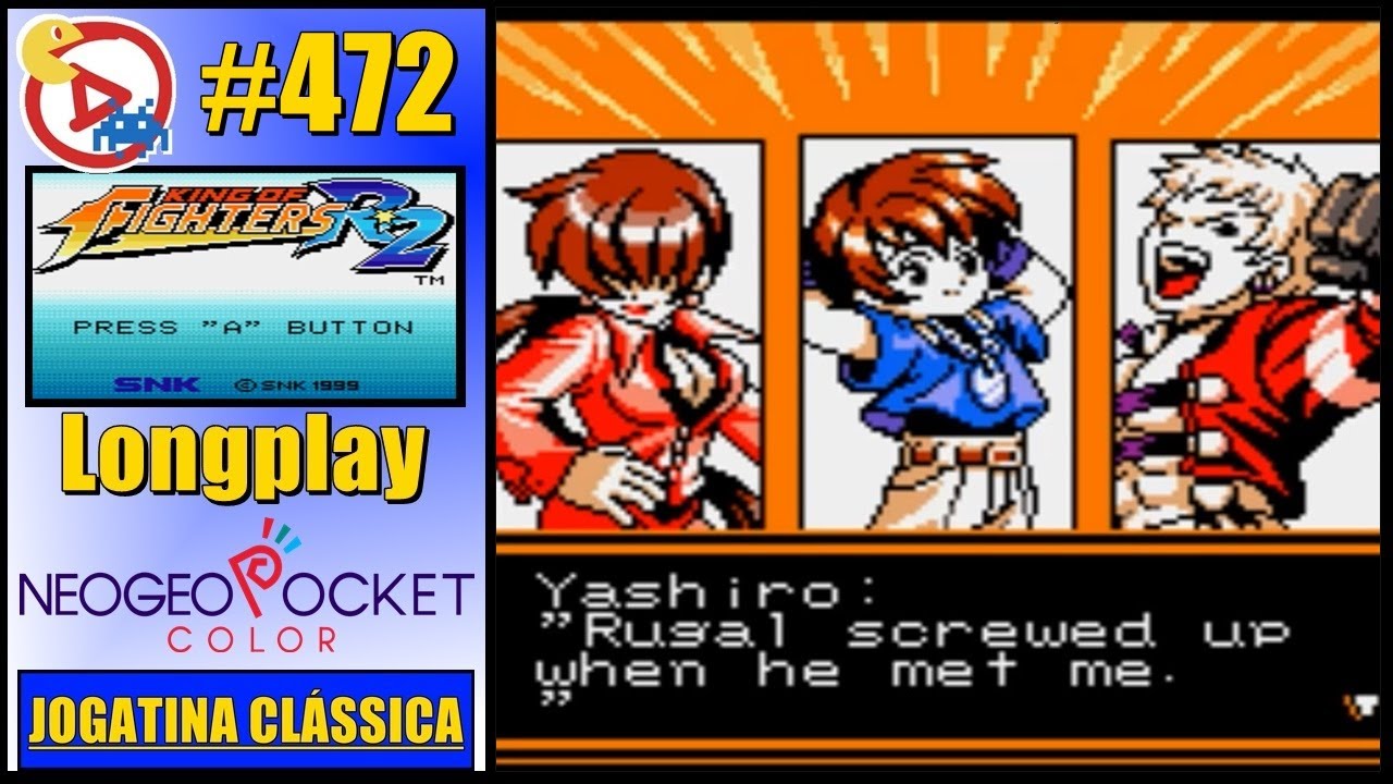 Neo Geo Pocket Color Longplay The King of Fighters R-2: Pocket Fighting Series