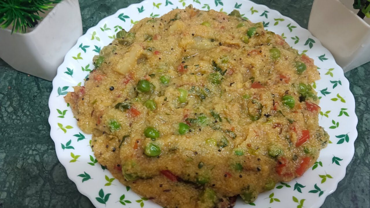 झटपट Mix Veg Upma | 10 मिनट में हेल्दी ब्रेकफास्ट🤤 #upmarecipe #sujiupmarecipe #upma 